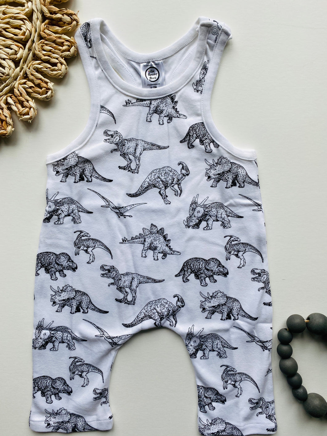 Dinosaur Racerback Romper